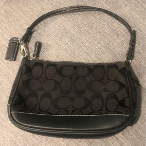 COACH Canvas leather Demi Mini BAG J32-6094